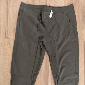 NWT Banana Republic XXL Performance Lounge Jogger Pants Olive Green